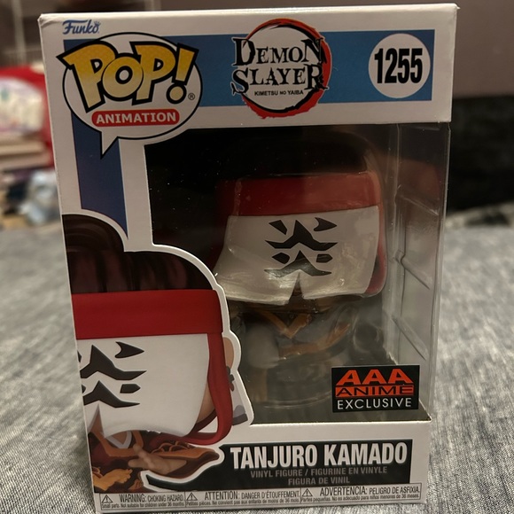 Funko POP! Tanjuro Kamado Demon Slayer Kimetsu no Yaiba #1255 [AAA - Picture 2 of 7